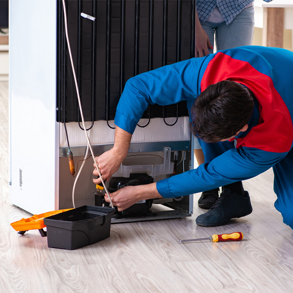 how much do you charge for refrigerator repair services in Franktown Colorado